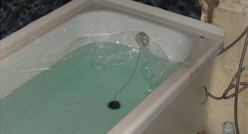 Установкой акрилового вкладыша | Прокшино